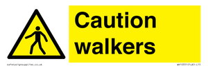 Caution walkers
